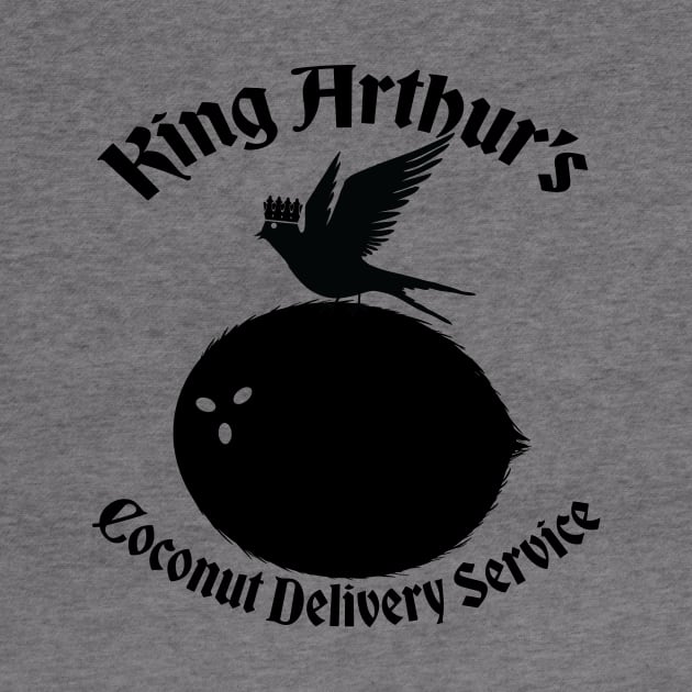 King Arthur's Coconut Delivery Service by acurwin